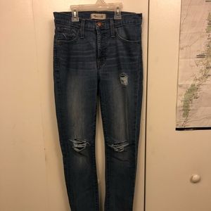Madewell high rise jeans